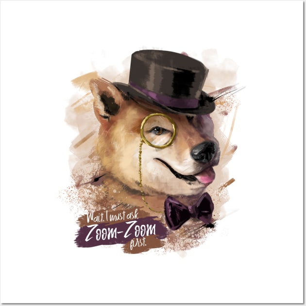 Zoom-Zoom like a Sir Wall Art by Fine_Design